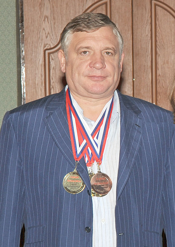 Аверин В.С. Третье место в клубном зачёте 2008 года.