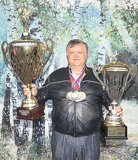 Столяров С.П., Первое место в клубном зачете 2008 года.